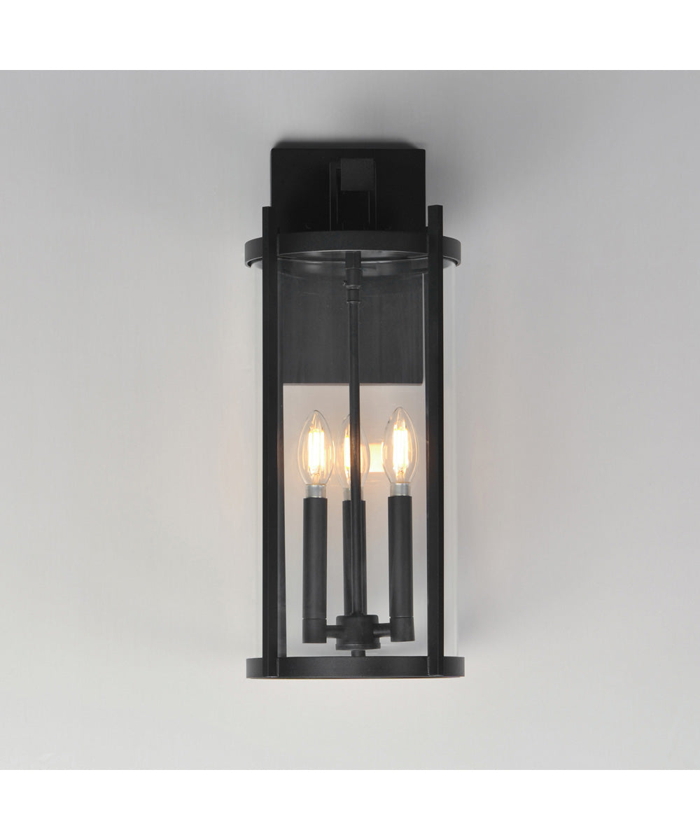 Belfry 3-Light Wall Sconce Black