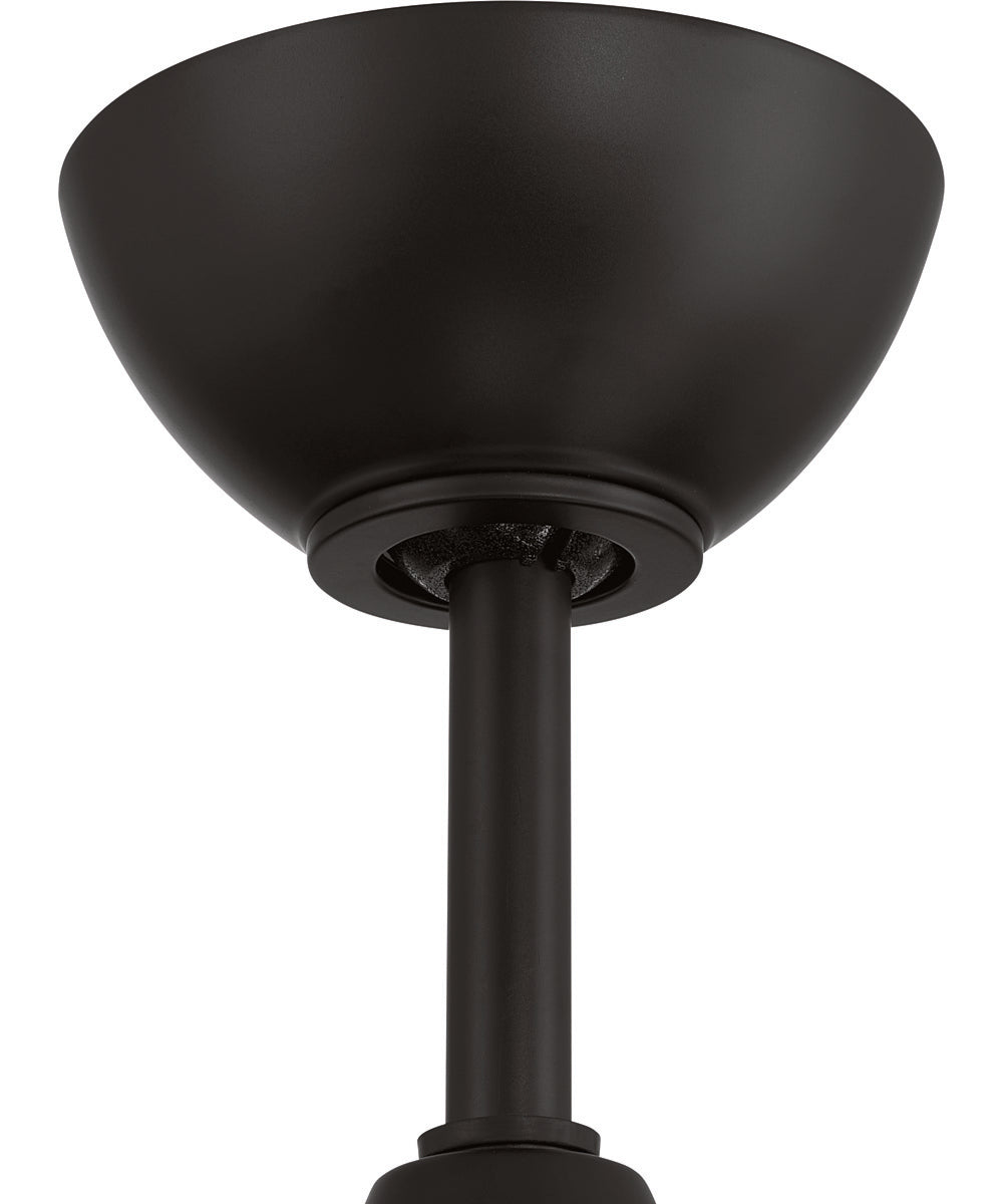 Getaway 52" 5-blade Outdoor Wet Rated Celing Fan Fan Flat Black