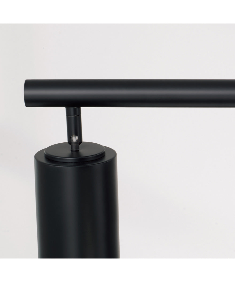 Robbie 5 -Light-Linear Chandelier Matte Black