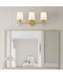 Dorothea 3-light Bath Light Gold Leaf