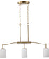 Liam 3-Light Pendant Burnished Brass