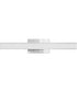 Phase 6.3 24 in. 5CCT Integrated LED Linear Vanity Light Polished Chrome