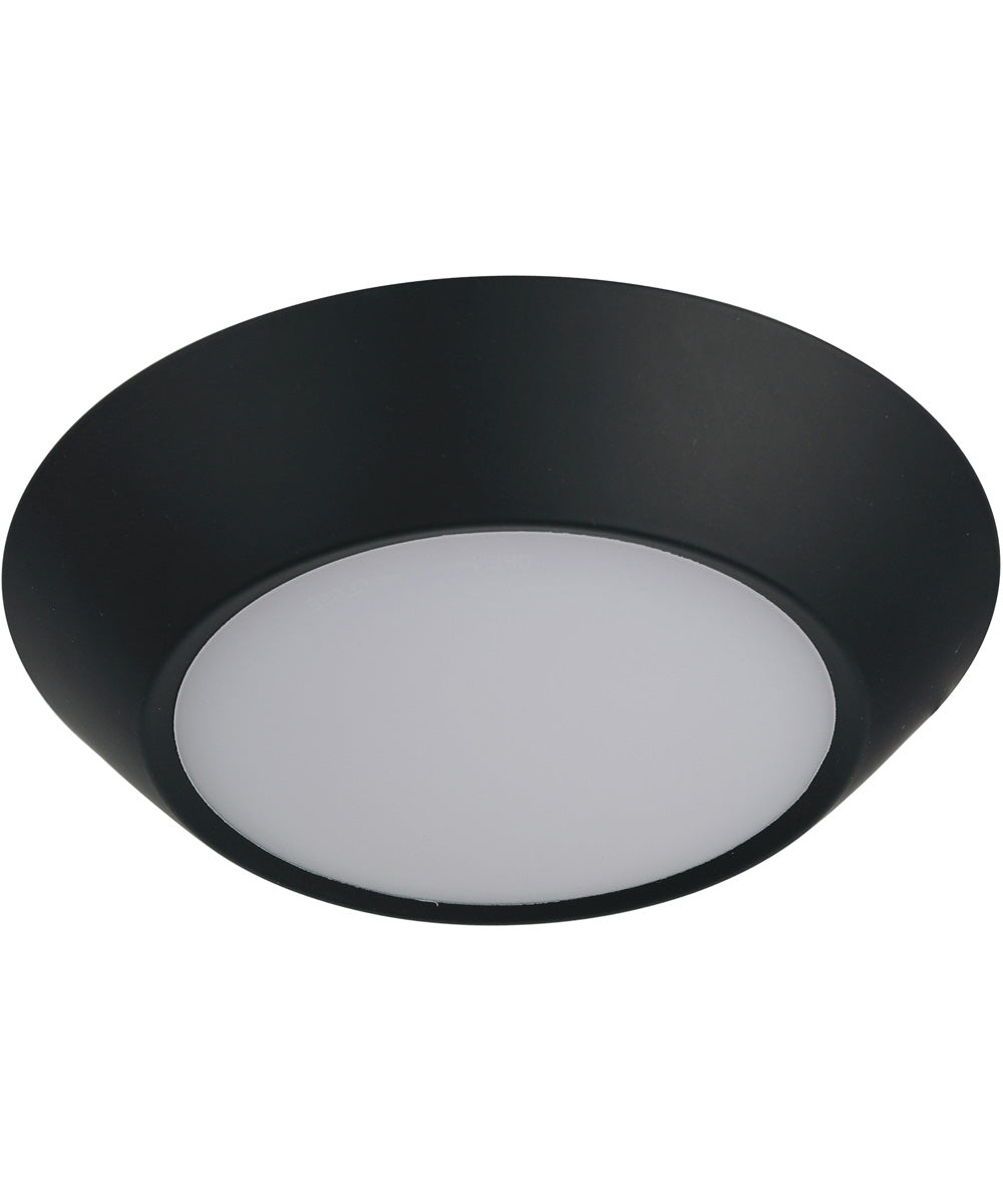 LED Flush Lighting Flat Black