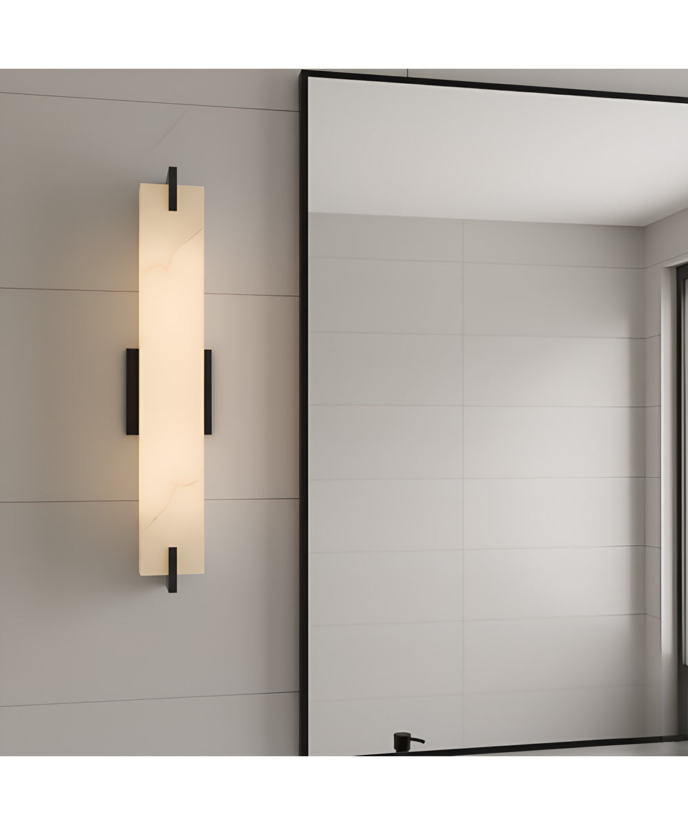 Seraphine 2-light Bath Light Matte Black