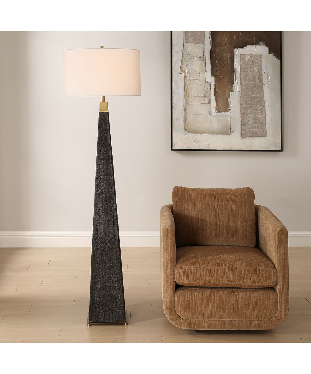 Lathey Tapered Floor Lamp