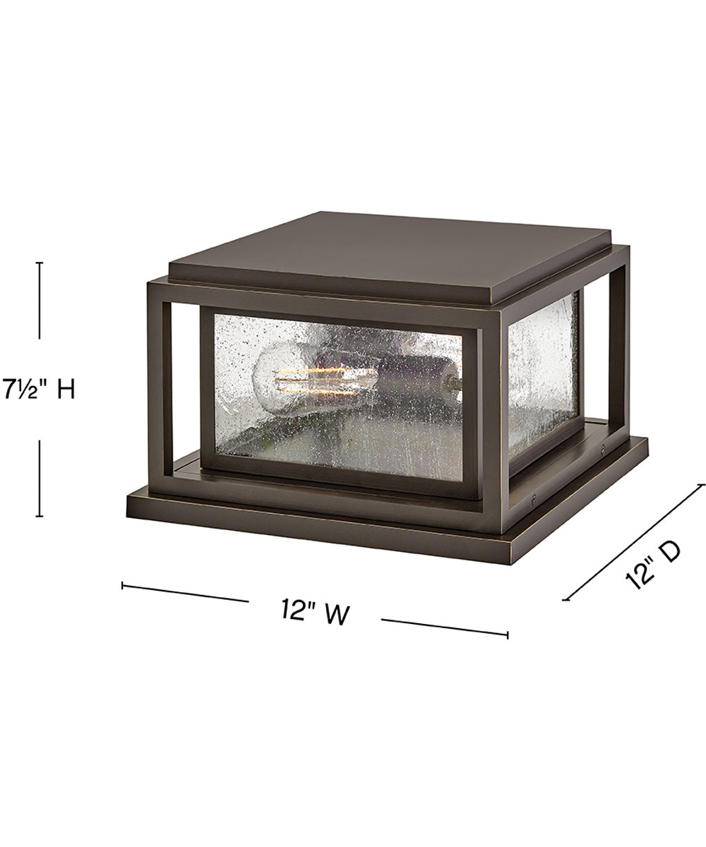 Republic Coastal Elements  2-Light Small Pier Mount Lantern in Oil Rubbed Bronze