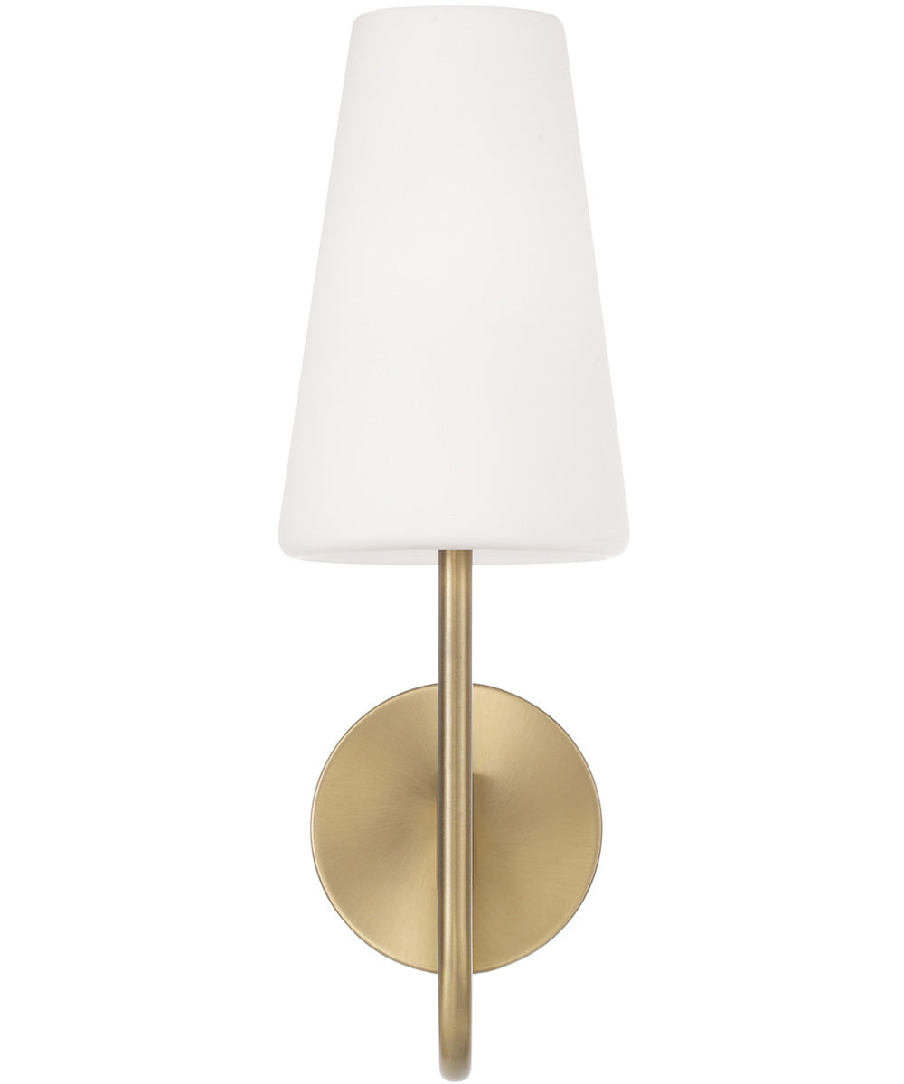 Averitt 1-Light Sconce Aged Brass