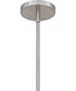 Drover 1-Light 12"W Brushed Nickel Pendant Ceiling Light