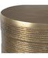 Odin Antique Brass Accent Table