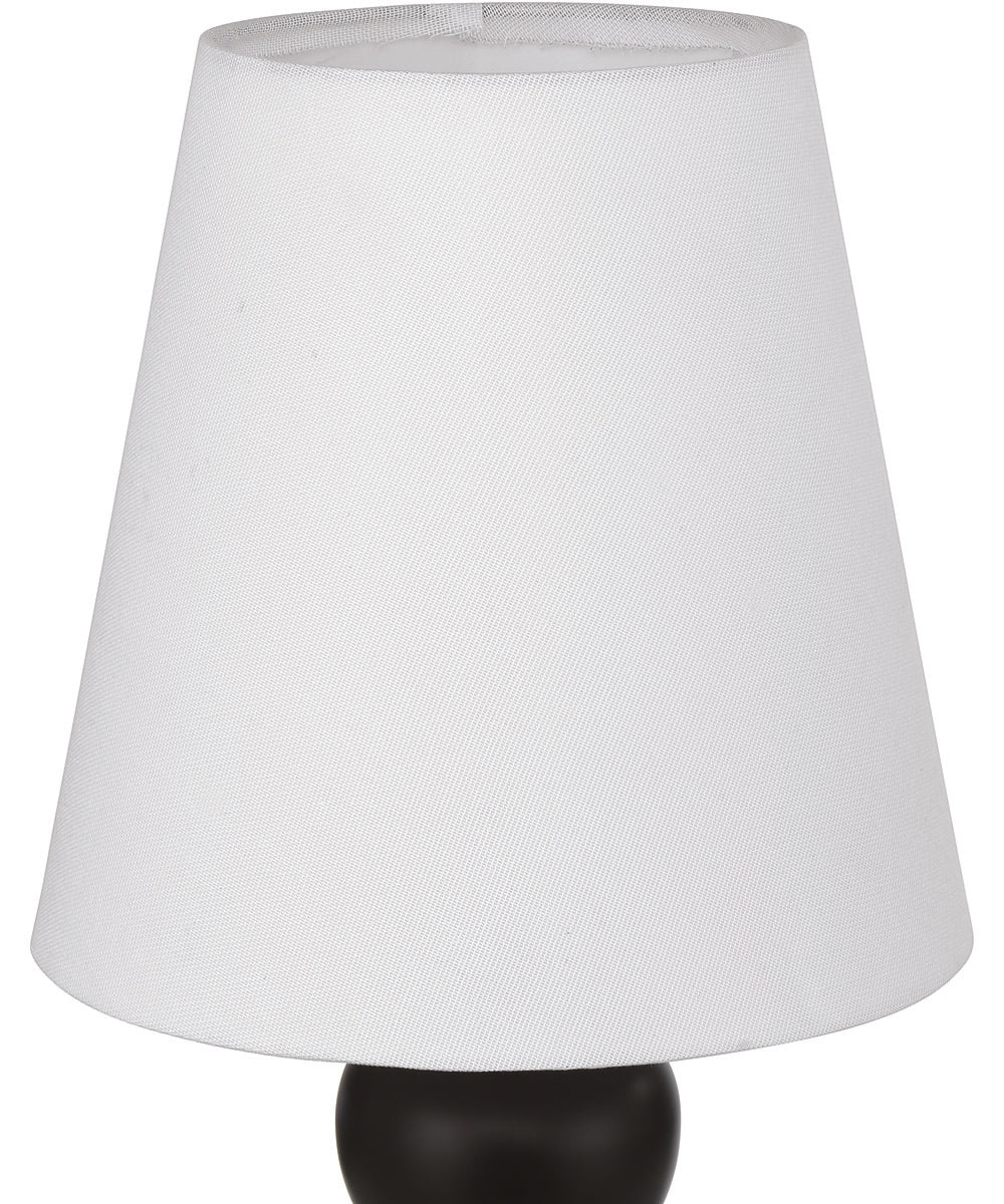 Gloria  1-Light Lighting Flat Black/Satin Brass
