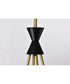 Marsden 4-Light Chandelier Matte Black