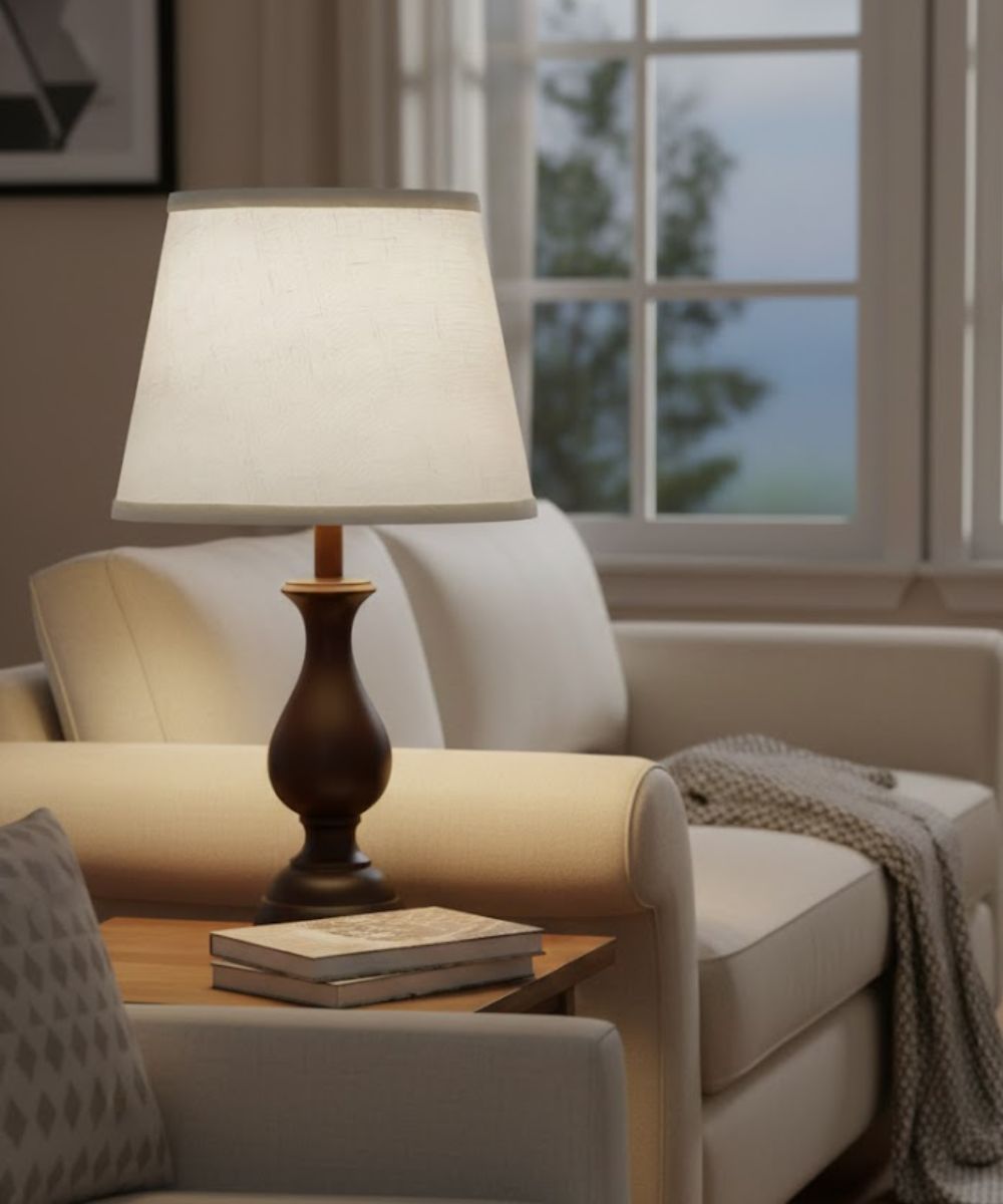 7x10x8 Cream Aberdeen Empire Hardback Lampshade