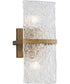 Chevall 2-Light Modern Organic Wall Sconce Gold Ombre