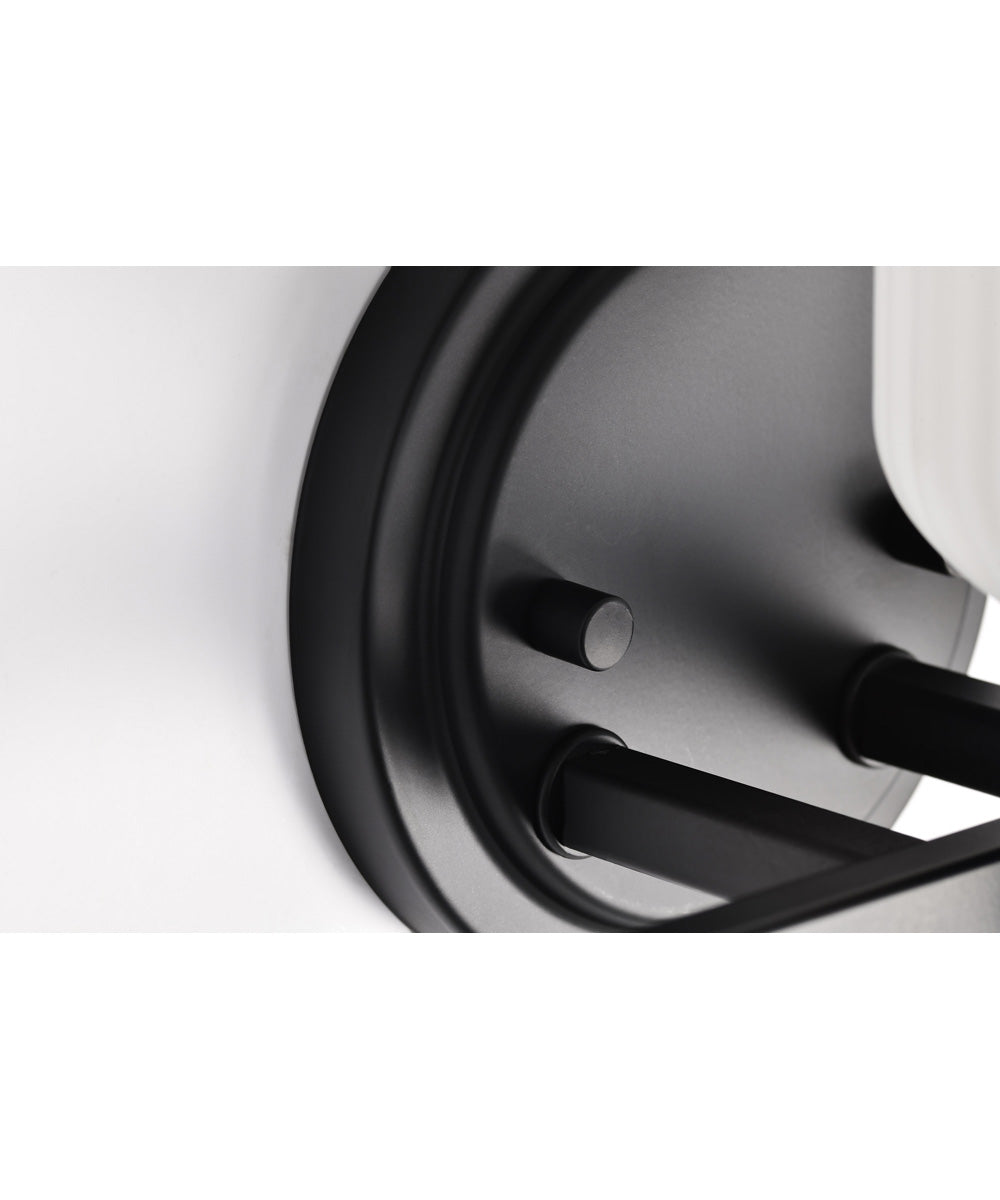 Solara 3-Light Vanity & Wall Matte Black