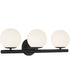 Crown Heights 3 Light Vanity Matte Black