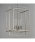 Gridline Large Pendant Satin Nickel