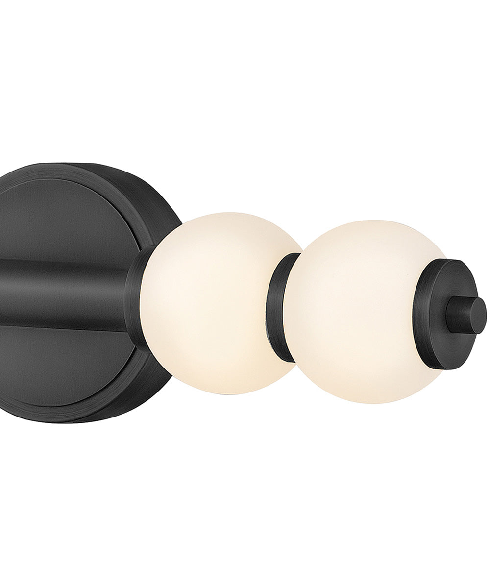 Trigo LED-Light Large LED Sconce in Black