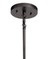 Lozano 9"W 1-Light Black Finish Metal Cone Shade Indoor/Outdoor Pendant Light by Kichler