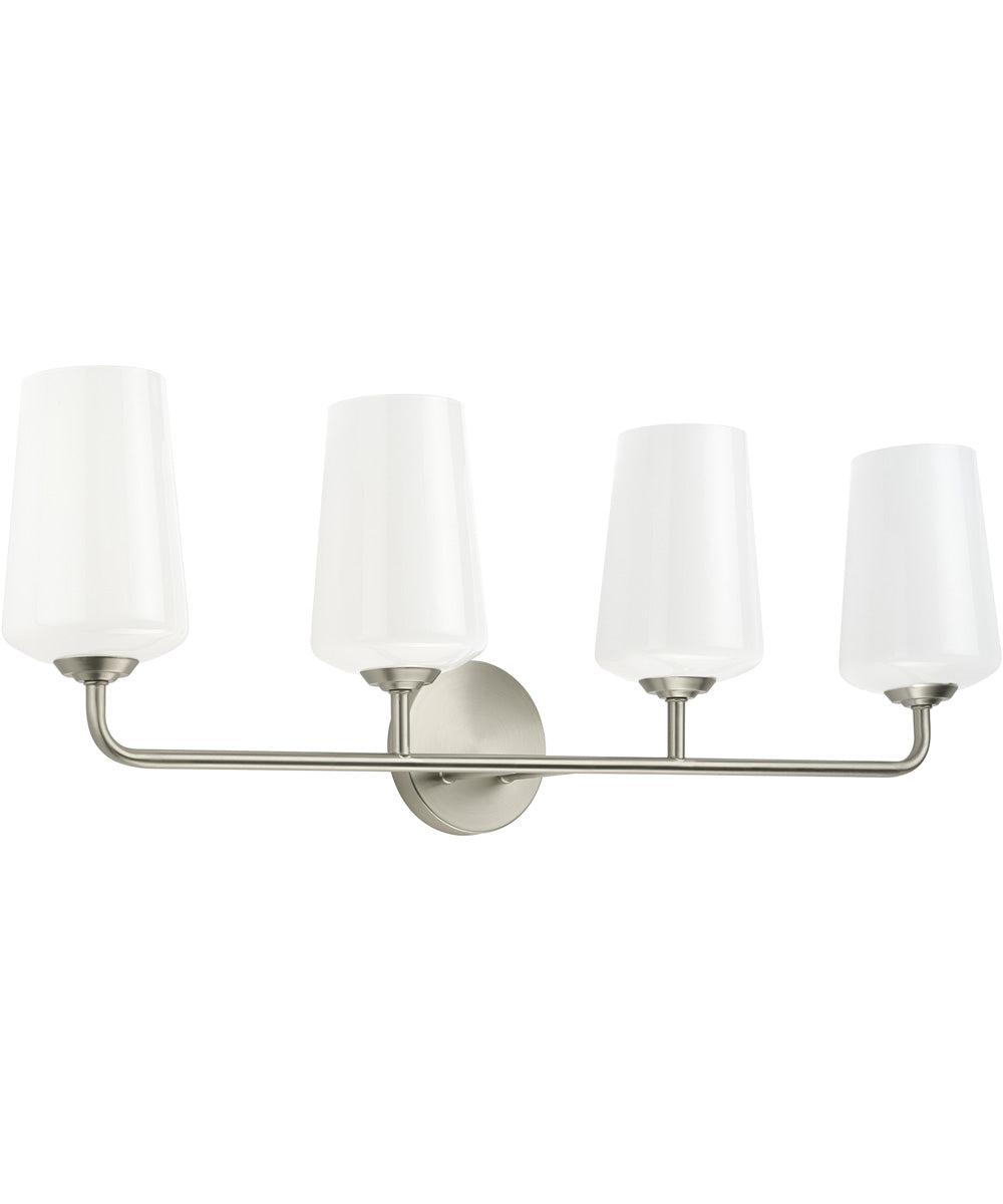 Celino 4-Light Bath & Vanity Brushed Nickel