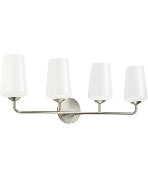 Celino 4-Light Bath & Vanity Brushed Nickel
