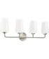 Celino 4-Light Bath & Vanity Brushed Nickel