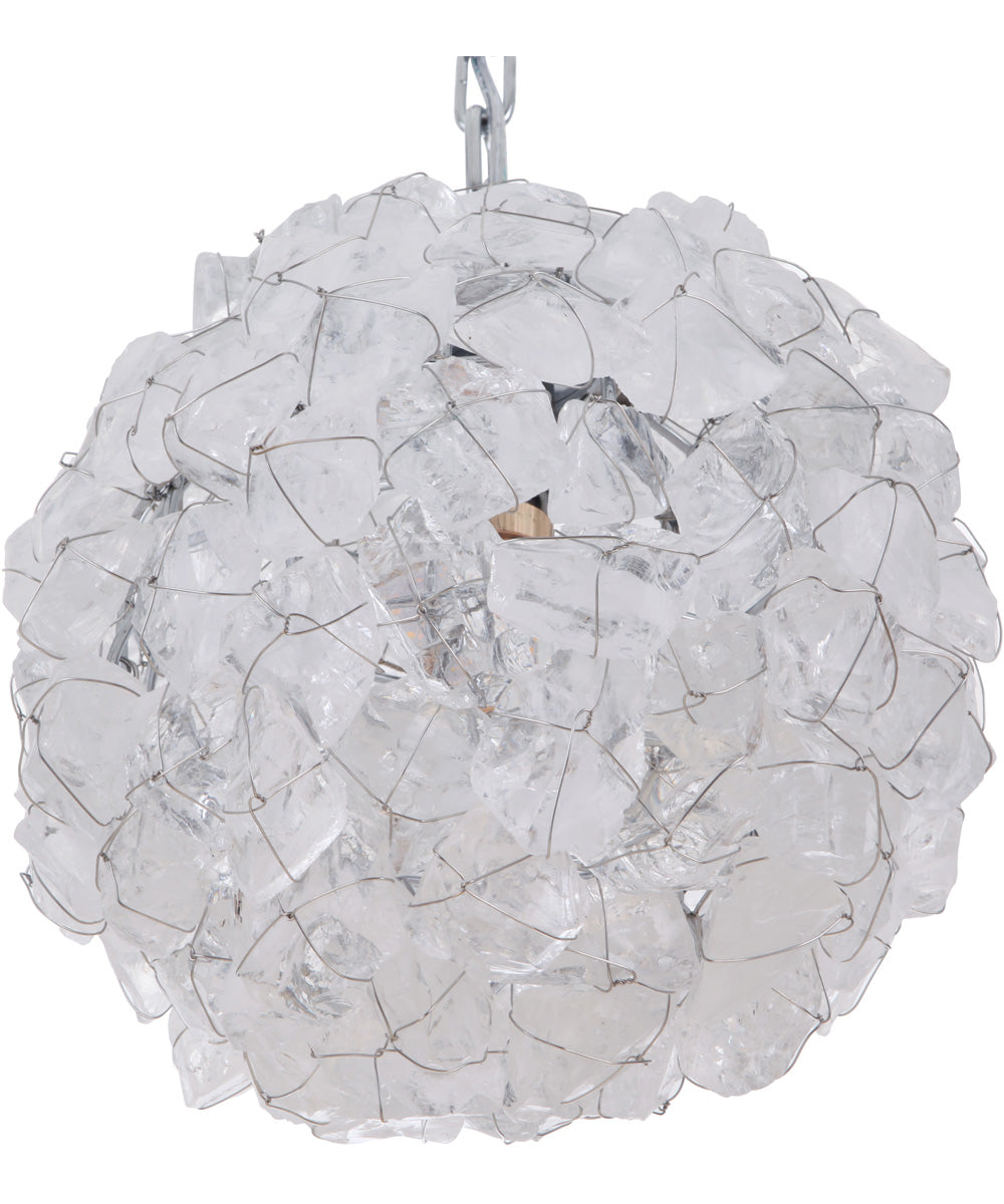 Roxx 1-Light Lighting Silver