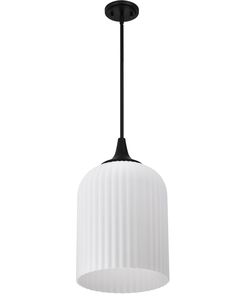 Solara 1-Light Pendant Matte Black