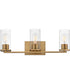 Livingston 3-Light Bath Vanity Natural Aged Brass