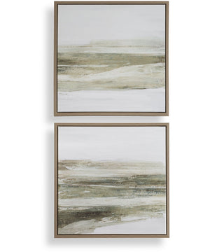 All Of A Sudden Framed Canvases Set of 2