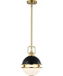 Everton 1-Light Pendant Matte Black
