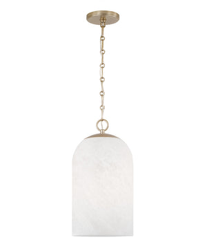 Cleo 1-Light Pendant Matte Brass