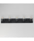 Lateral 5-Light Bath Vanity Black