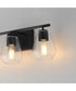 Geode 3-Light Bath Vanity Black