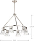 Gianna 6-Light Chandelier Brushed Nickel