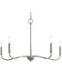 Ilia 5-Light Chandelier Brushed Nickel