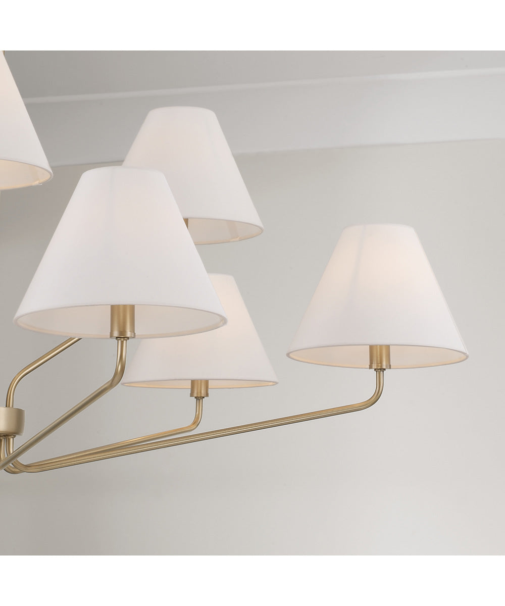 Chadwick 9-Light Chandelier Aged Brass