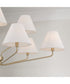 Chadwick 9-Light Chandelier Aged Brass