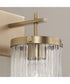 Vaughn 1-Light Sconce Aged Brass