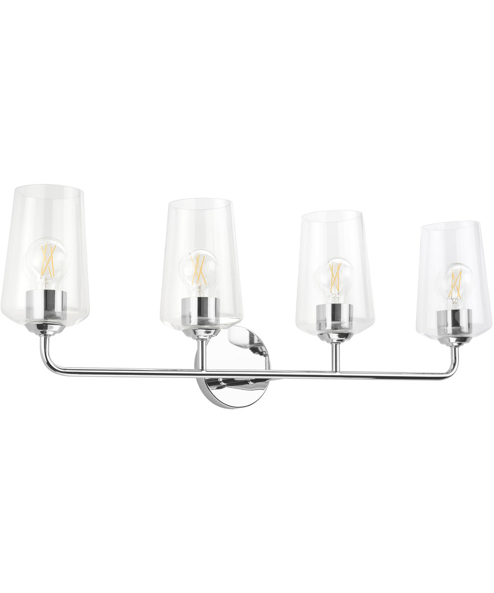 Celino 4-Light Bath & Vanity Polished Chrome