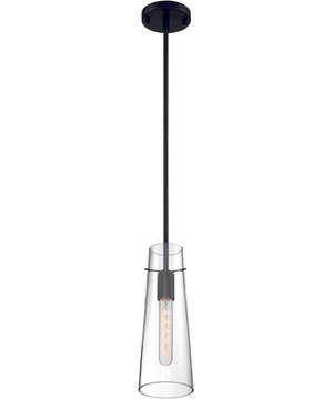4"W Alondra 1-Light Pendant Black