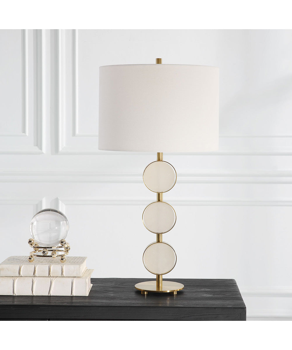 Three Rings Contemporary Table Lamp