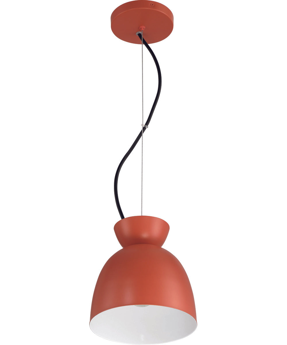 Ventura Dome 1-Light Lighting Baked Clay