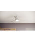 Nolyn 52 in. 3-Blade Modern LED Ceiling Fan Matte White