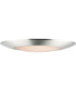 Diverse 13 inch LED Flush Mount 5CCT Satin Nickel