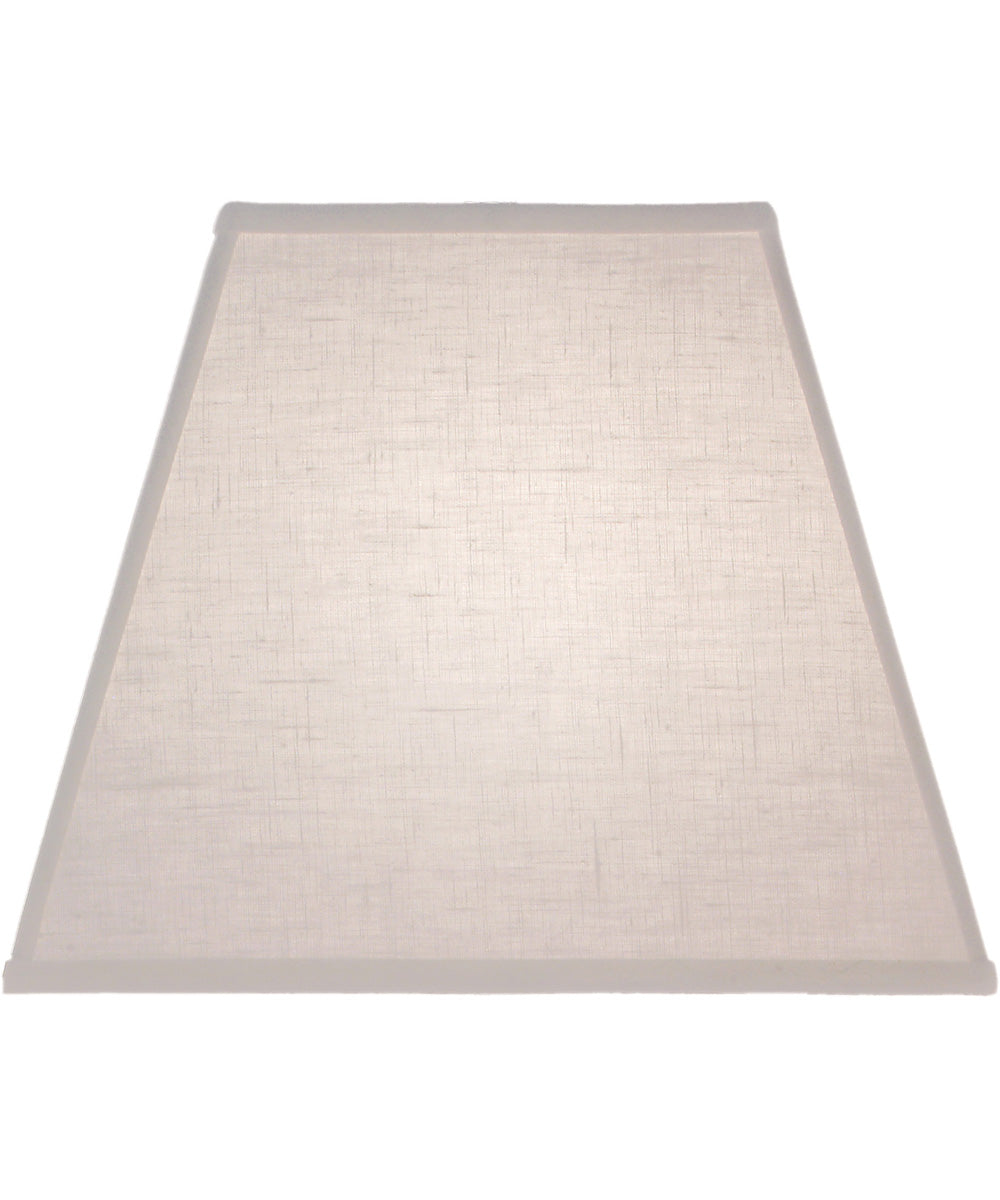 8x14x12 Cream Aberdeen Tapered Square Hardback Lampshade