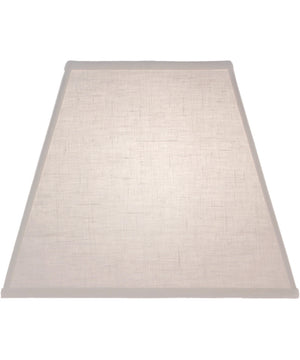 8x14x12 Cream Aberdeen Tapered Square Hardback Lampshade