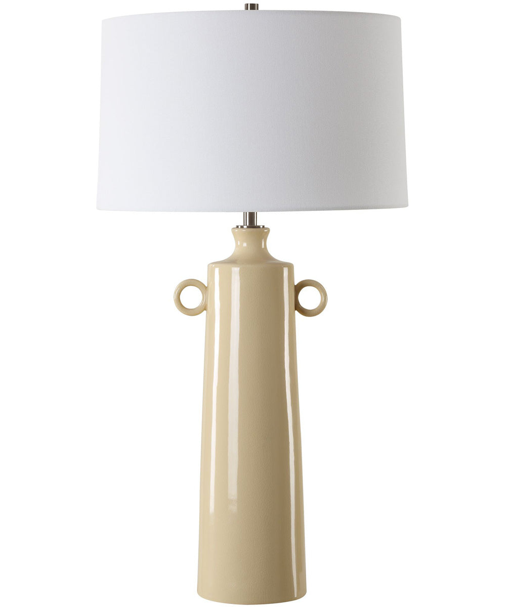 Florero Pale Yellow Table Lamp