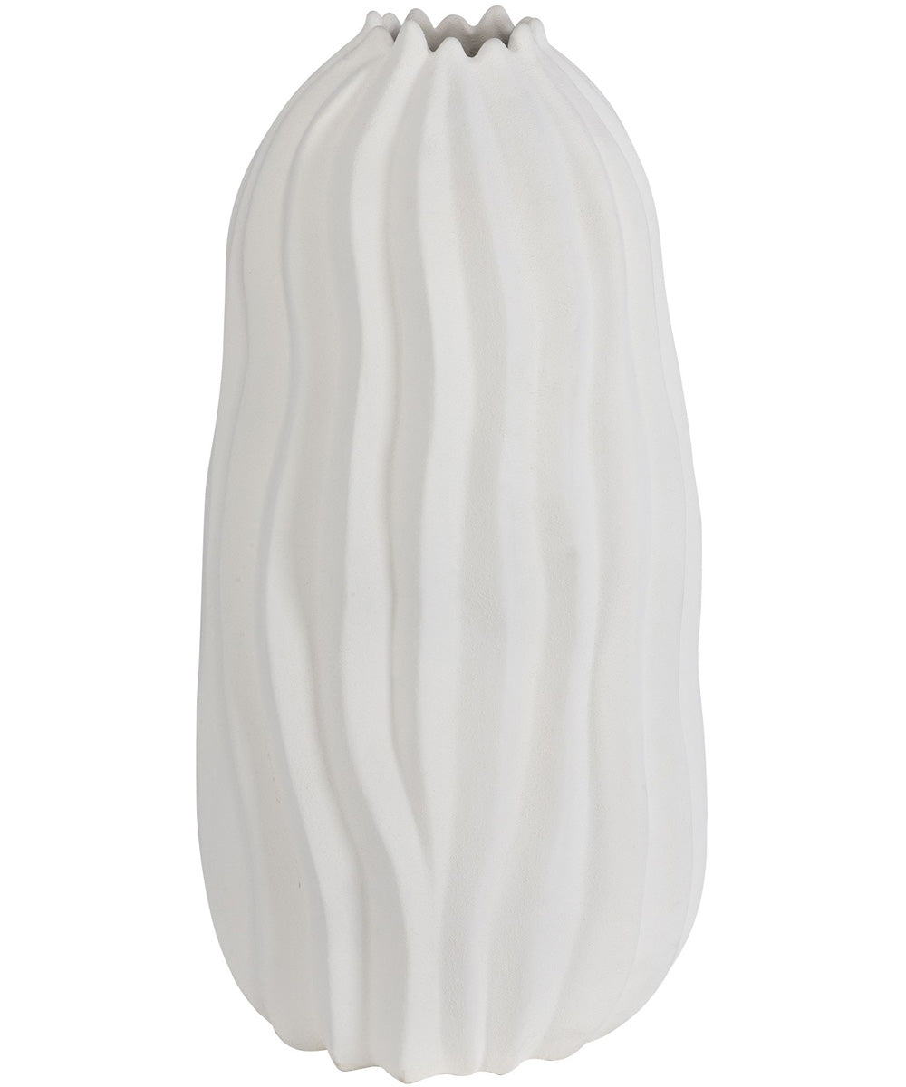 Merritt White Floor Vase