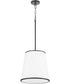 Marlon 3-light Pendant Matte Black