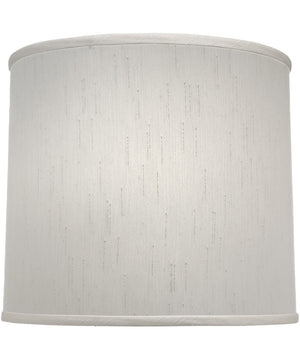 15x16x14 Global White Deep Drum Hardback Lampshade